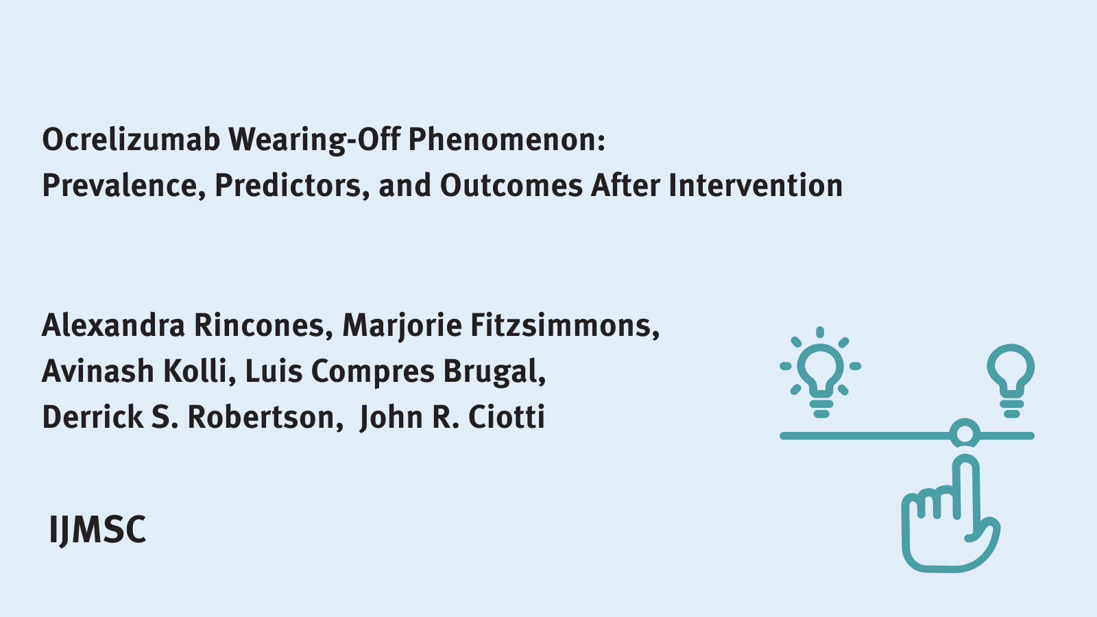 Ocrelizumab Wearing-Off Phenomenon: Prevalence, Predictors, and Outcomes After Intervention